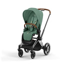 Cybex Priam Pushchair - Chrome Brown / Leaf Green