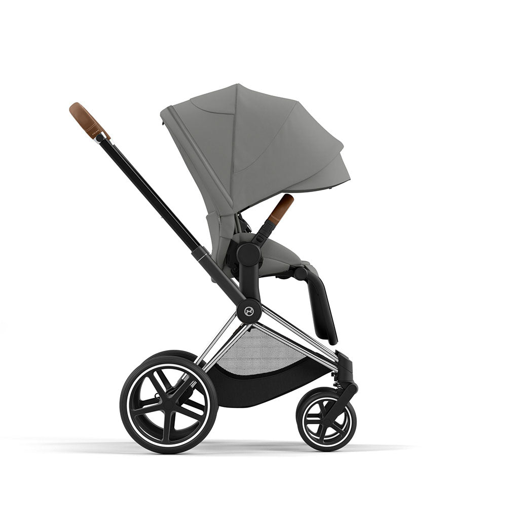 Cybex Priam Pushchair - Chrome Brown / Mirage Grey