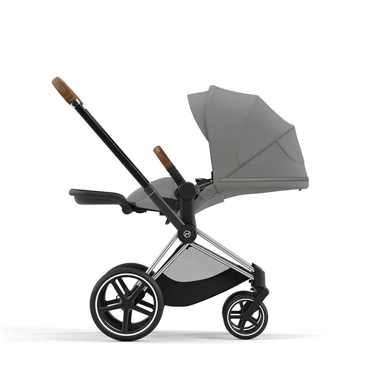 Cybex Priam Pushchair - Chrome Brown / Mirage Grey