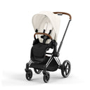 Cybex Priam Pushchair - Chrome Brown / Off White