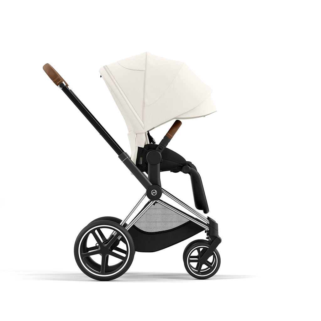 Cybex Priam Pushchair - Chrome Brown / Off White
