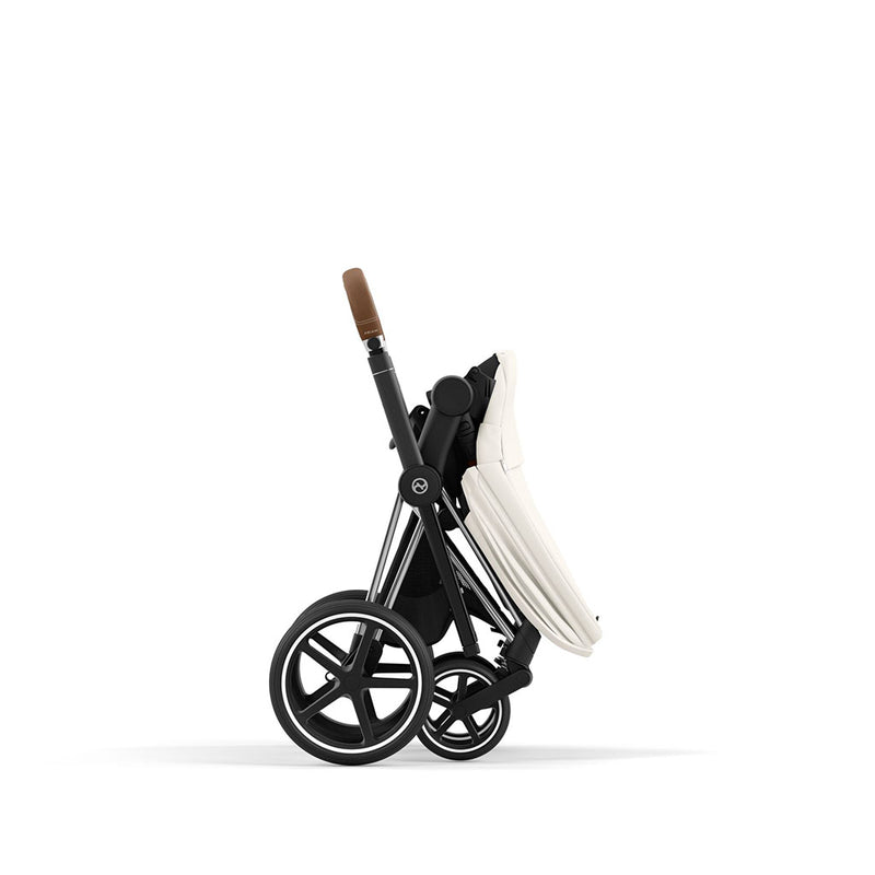 Cybex Priam Pushchair - Chrome Brown / Off White