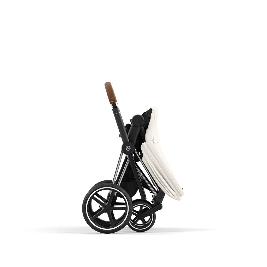 Cybex Priam Pushchair - Chrome Brown / Off White