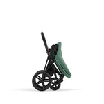 Cybex Priam Pushchair - Matt Black / Leaf Green