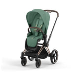 Cybex Priam Pushchair - Rosegold / Leaf Green