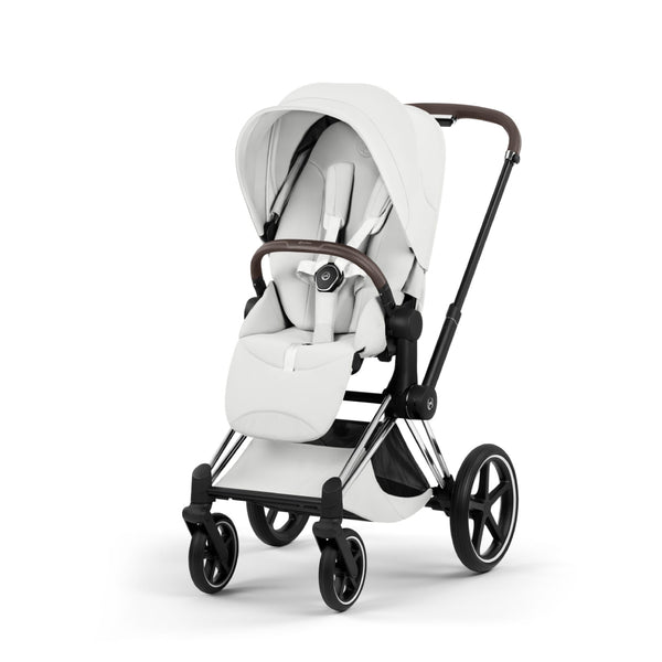 Cybex Priam Style Pushchair - Chrome Brown / Off White