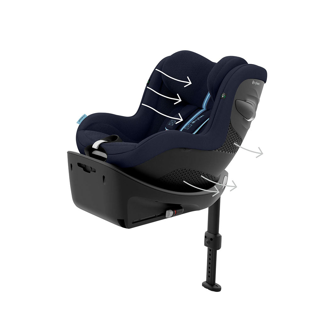 Cybex Sirona G i-Size Car Seat - Ocean Blue Plus