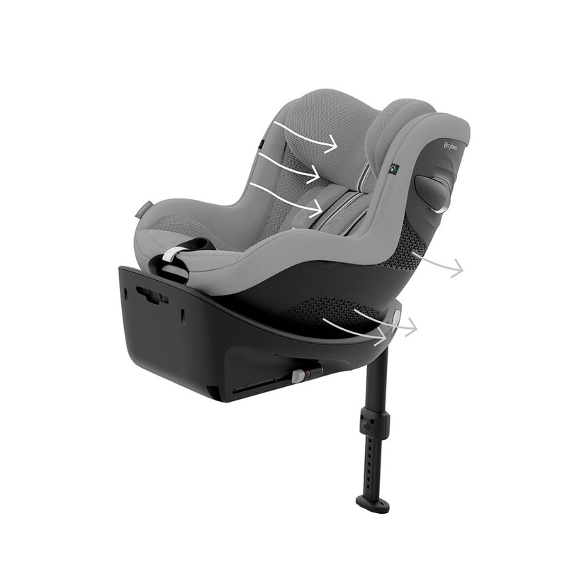 Cybex Sirona G i-Size Car Seat - Stone Grey Plus