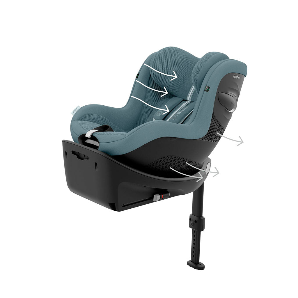 Cybex Sirona G i-Size Car Seat - Stormy Blue Plus