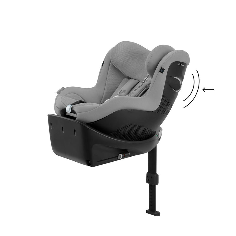 Cybex Sirona Gi i-Size Car Seat - Stone Grey Plus