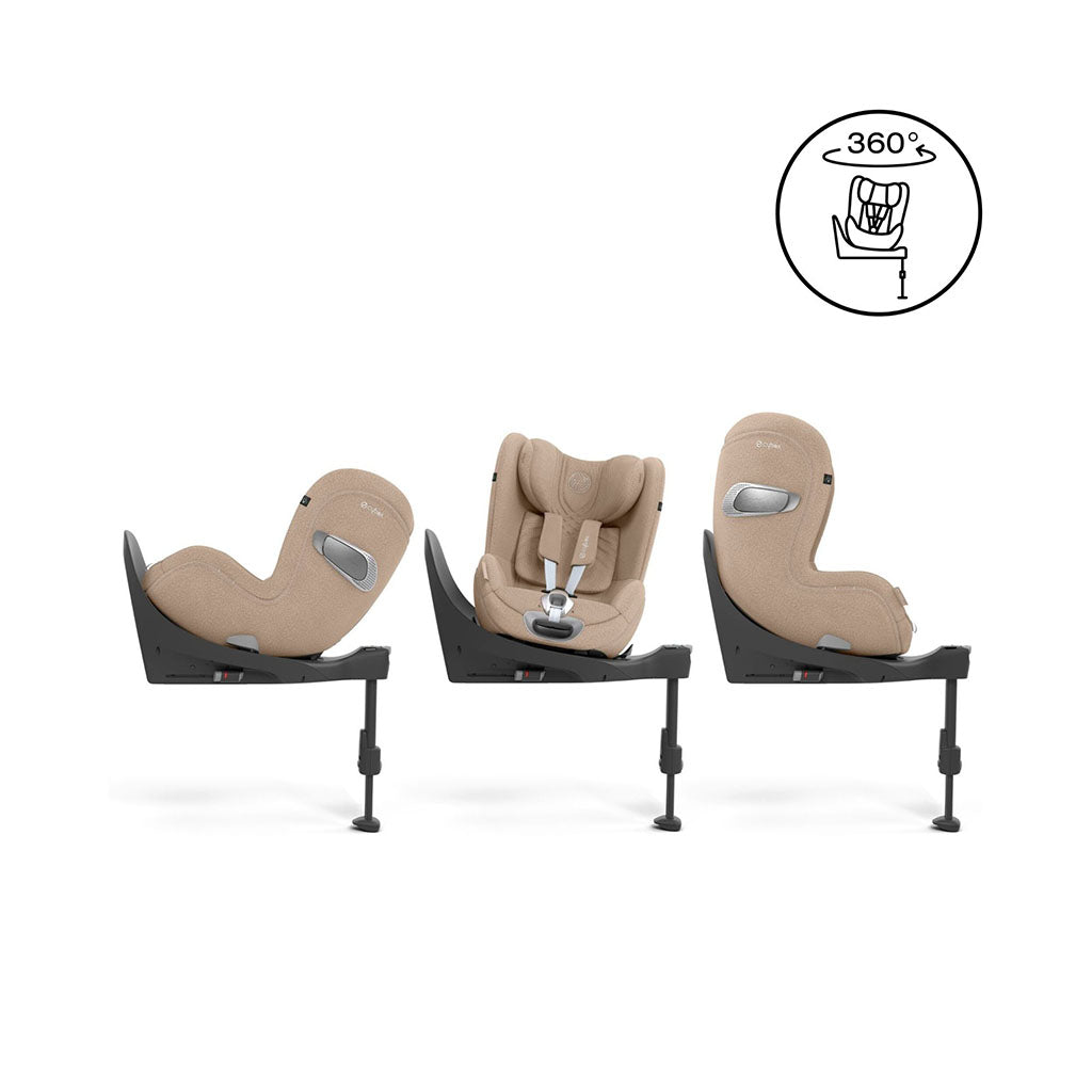 Cybex Sirona T i-Size Car Seat - Cozy Beige Plus