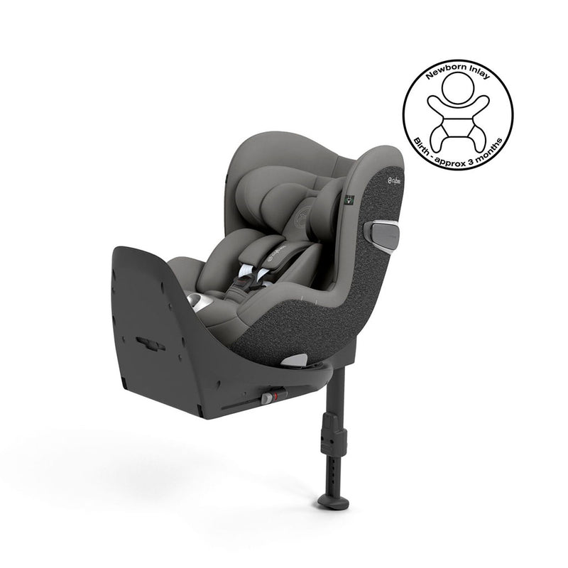 Cybex Sirona T i-Size Car Seat - Mirage Grey Comfort