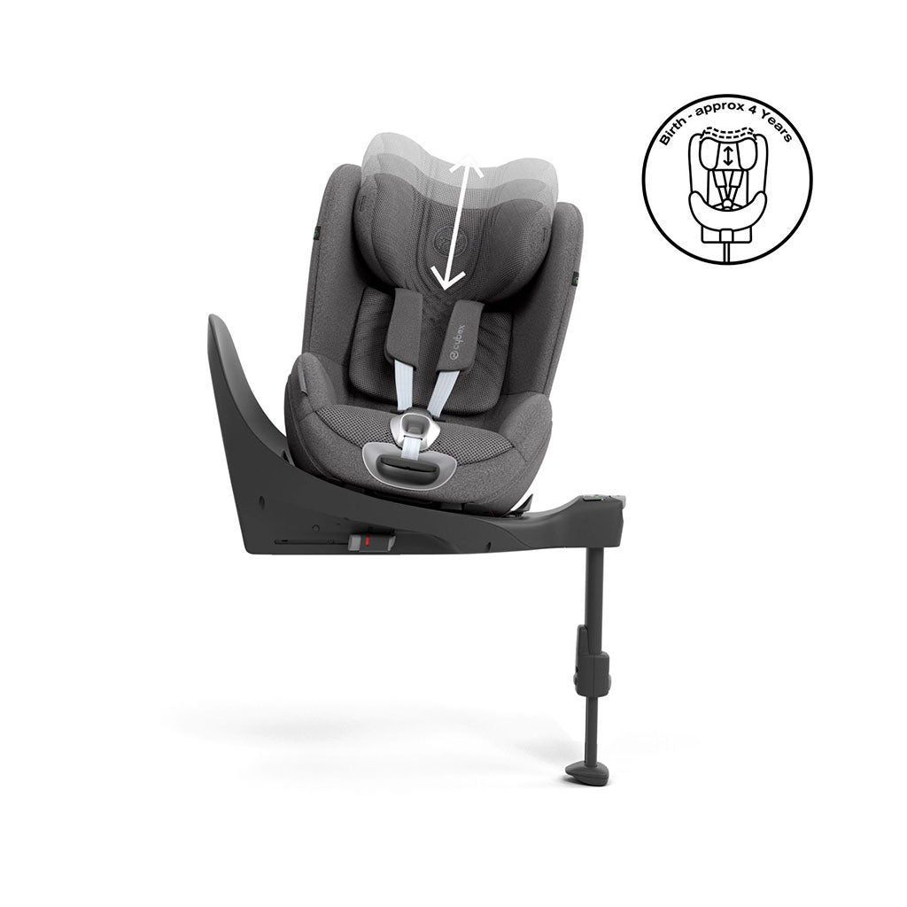 Cybex Sirona T i-Size Car Seat - Mirage Grey Plus