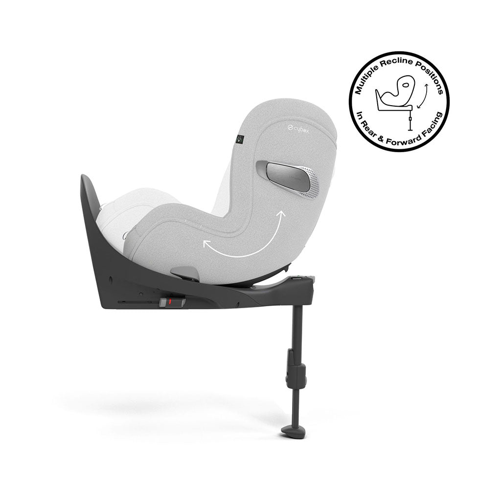 Cybex Sirona T i-Size Car Seat - Platinum White Plus
