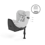 Cybex Sirona T i-Size Car Seat - Platinum White Plus