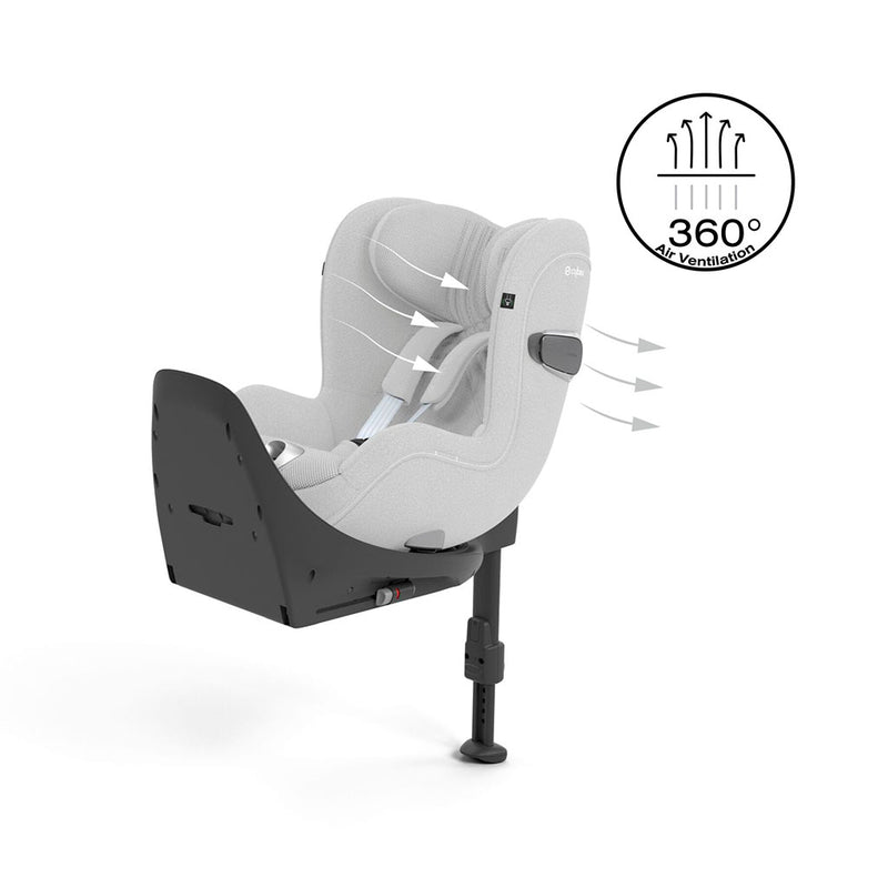 Cybex Sirona T i-Size Car Seat - Platinum White Plus