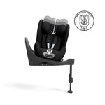 Cybex Sirona T i-Size Car Seat - Sepia Black Comfort