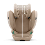 Cybex Solution G2 Car Seat - Almond Beige Plus