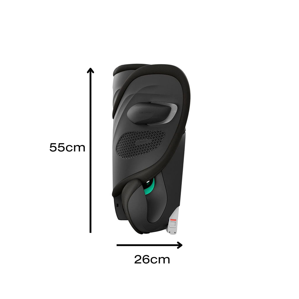 Cybex Solution G2 Car Seat - Moon Black Plus