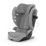 Cybex Solution G2 Car Seat - Stone Grey Plus