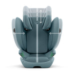 Cybex Solution G2 Car Seat - Stormy Blue Plus