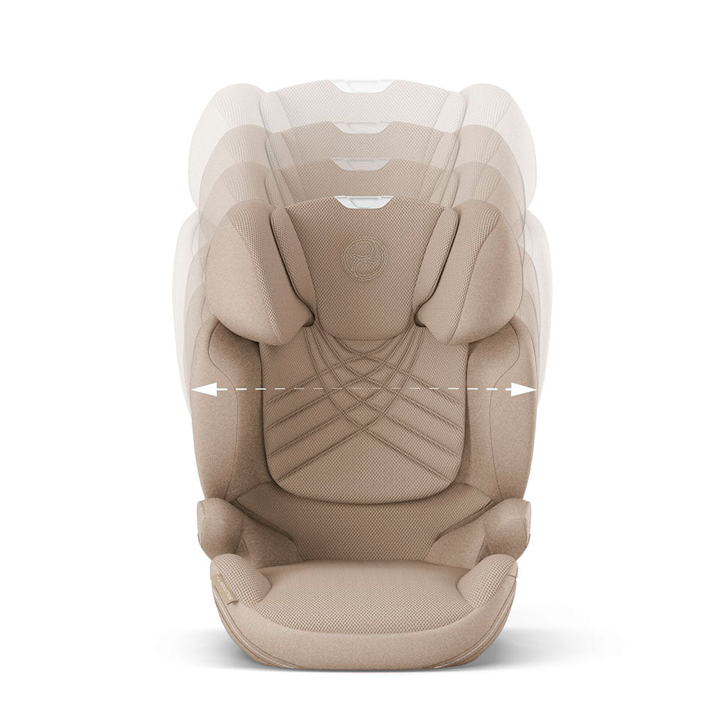 Cybex Solution T i-Fix Car Seat - Cozy Beige Plus