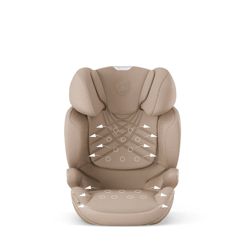 Cybex Solution T i-Fix Car Seat - Cozy Beige Plus