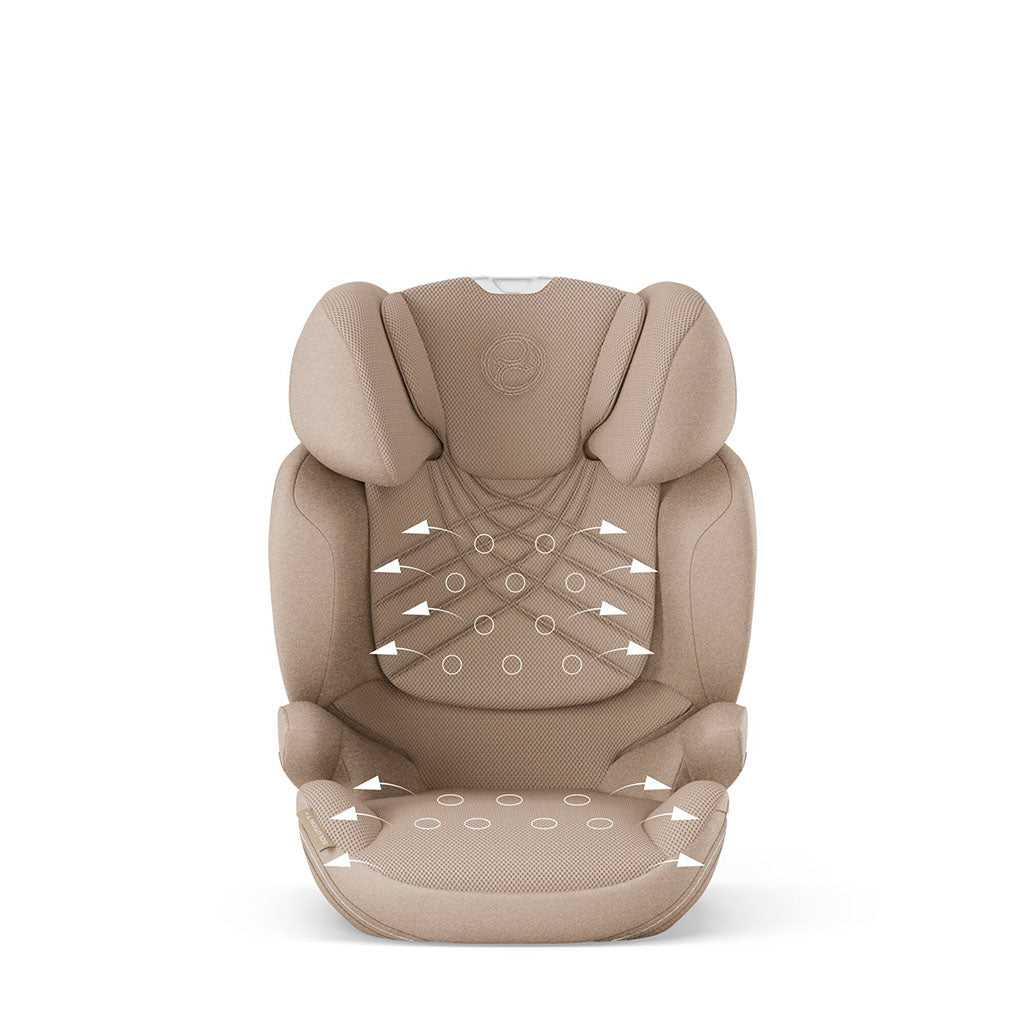 Cybex Solution T i-Fix Car Seat - Cozy Beige Plus