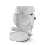 Cybex Solution T i-Fix Car Seat - Platinum White Plus