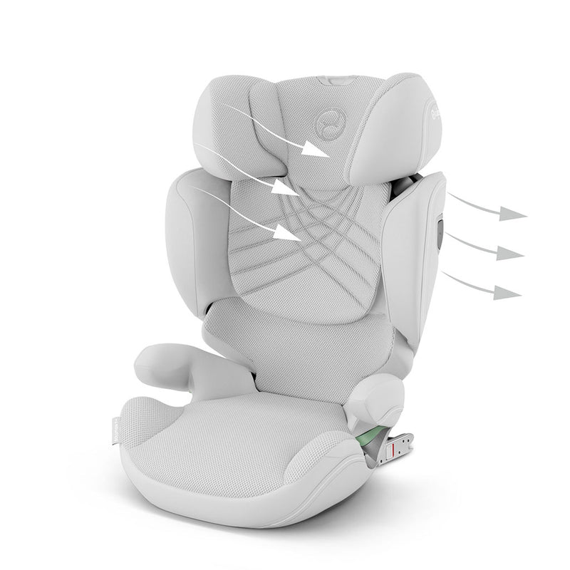 Cybex Solution T i-Fix Car Seat - Platinum White Plus