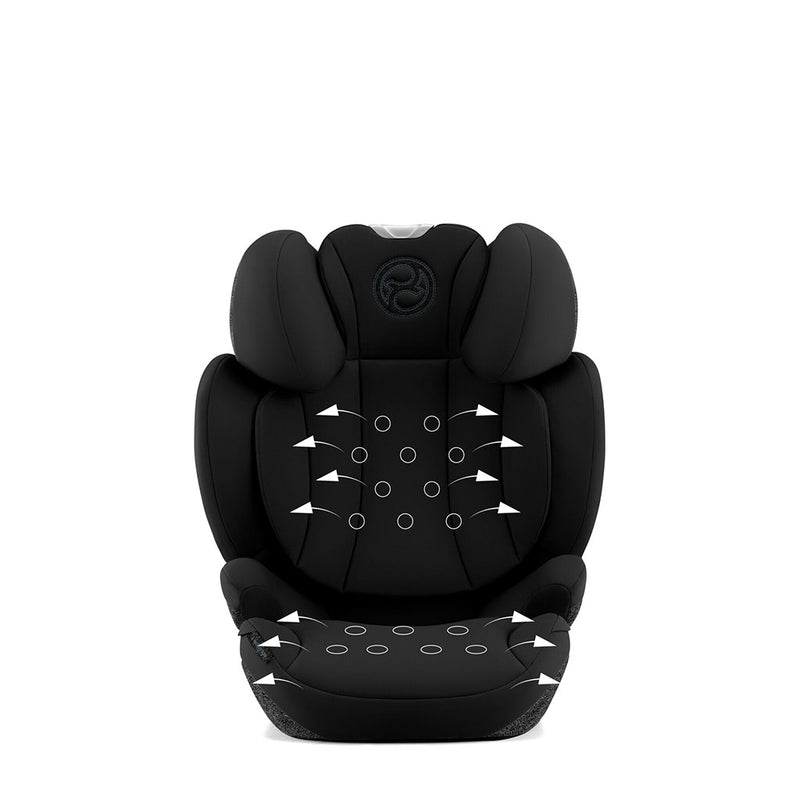 Cybex Solution T i-Fix Car Seat - Sepia Black Comfort
