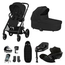 Cybex Balios S Lux 10 Piece Cloud G i-Size Bundle - Moon Black