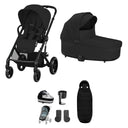 Cybex Balios S Lux 8 Piece Bundle - Moon Black