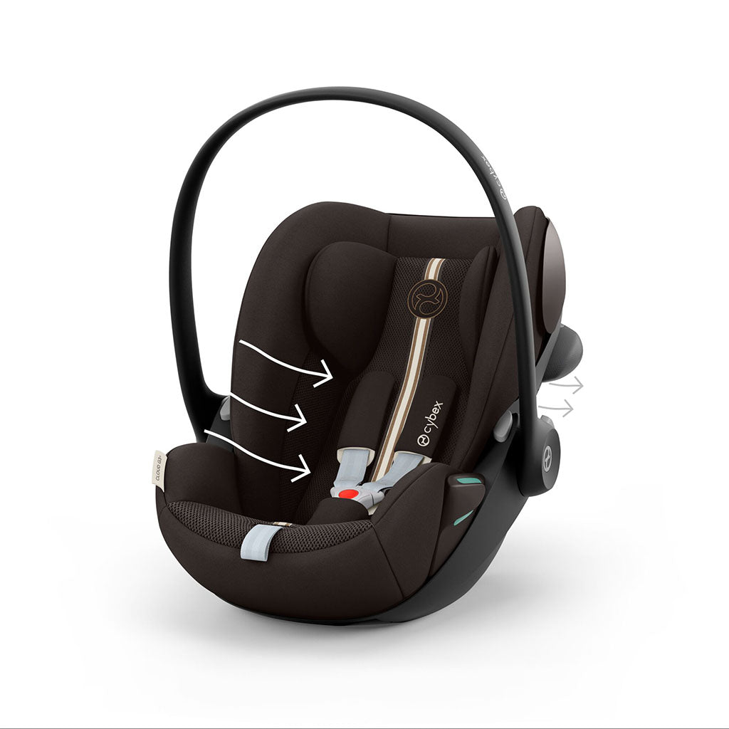 Cybex Cloud G3 Plus i-Size Car Seat Chocolate Brown 7