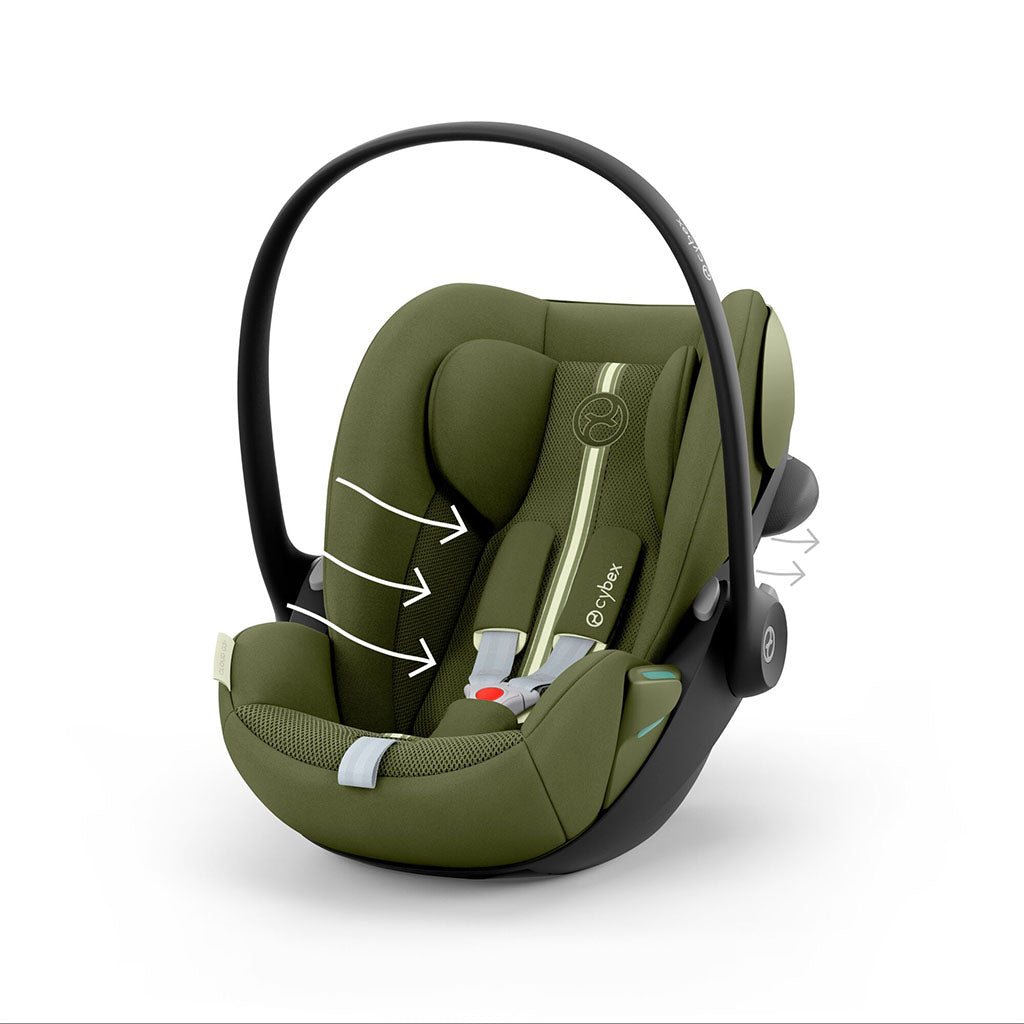 Cybex Cloud G3 Plus i-Size Car Seat Moss Green 7