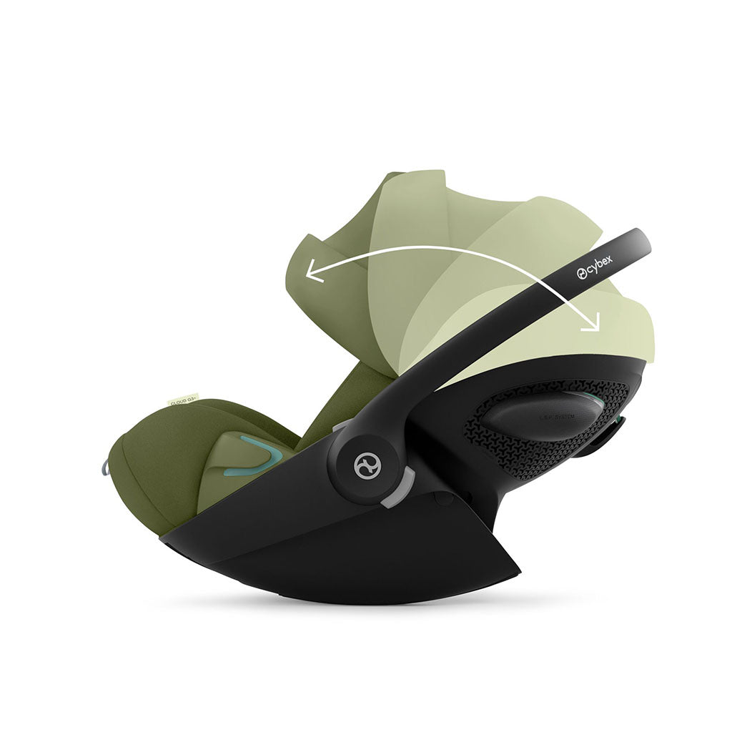 Cybex Cloud G3 Plus i-Size Car Seat Moss Green 9