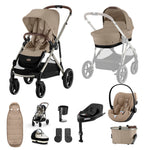 Cybex Gazelle S 11 Piece Cloud G i-Size Bundle - Almond Beige