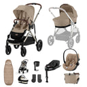 Cybex Gazelle S 11 Piece Cloud G i-Size Bundle - Almond Beige