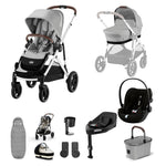 Cybex Gazelle S 11 Piece Cloud G i-Size Bundle - Stone Grey