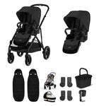 Cybex Gazelle S Twin Bundle - Moon Black