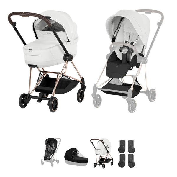 Cybex Mios Pushchair & Fold Cot Bundle Style