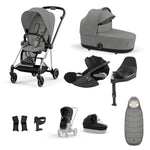 Cybex Mios Travel System - Chrome Black / Mirage Grey