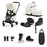 Cybex Mios Travel System - Chrome Black / Off White
