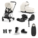 Cybex Mios Travel System - Chrome Black / Off White