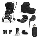 Cybex Mios Travel System - Chrome Black / Sepia Black