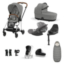 Cybex Mios Travel System - Chrome Brown / Mirage Grey