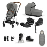 Cybex Mios Travel System - Chrome Brown / Mirage Grey