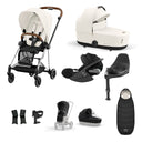 Cybex Mios Travel System - Chrome Brown / Off White