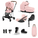 Cybex Mios Travel System - Chrome Brown / Peach Pink