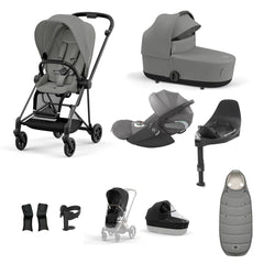 Cybex Mios Travel System - Matt Black / Mirage Grey
